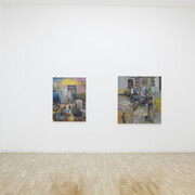 Aelita Le Quément, Blutorange, ausstellungsansicht. Mit freundlicher genehmigung der Galerie Jahn und Jahn