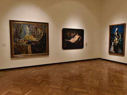 Various artists, Artistic itineraries between Argentina and Spain (1880–1930), exhibition view. Courtesy of Museo Nacional de Bellas Artes