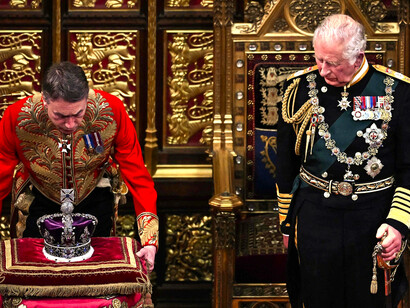 El rey Carlos II del Reino Unido