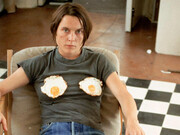 Sarah Lucas, Self-portrait with fried eggs, 1996. Courtesy of Museum of Contemporary Art Kiasma
