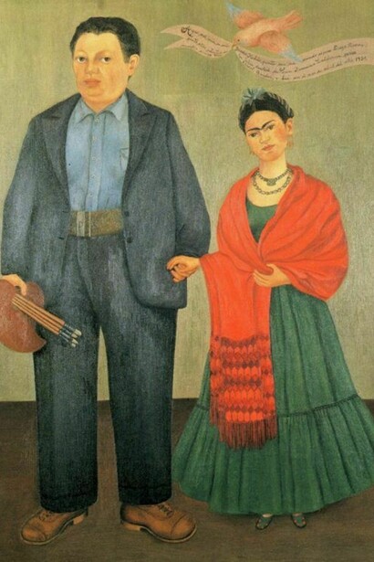 Frida Khalo,” Frida e Diego”, 1931