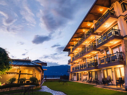 Denzong Regency. Gangtok, the capital of Sikkim, India