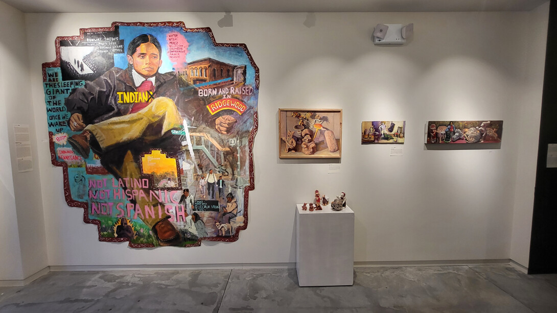 Nomadic Treasures, 2023, installation view. Courtesy of the artists and AHA Fine Art, NYC