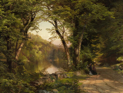 From the Schuylkill to the Hudson. Courtesy of PAFA