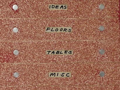 Ficus Interfaith, Studio cabinet, 2025. Courtesy of the artist and Nina Johnson 