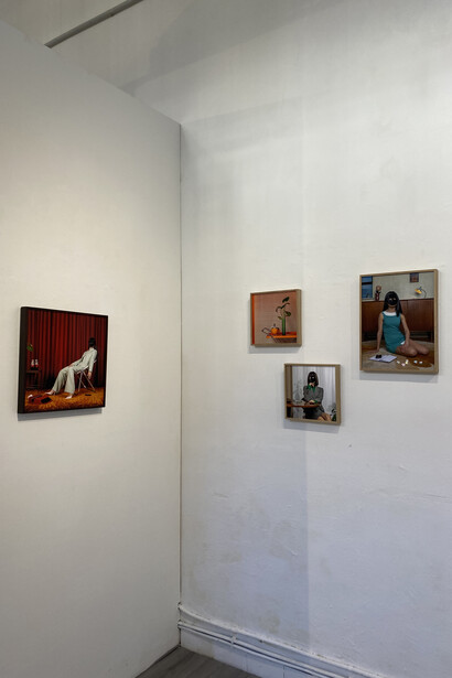 Diego Dominici, You deserve, vista della mostra. Cortesia della Galleria Febo e Dafne