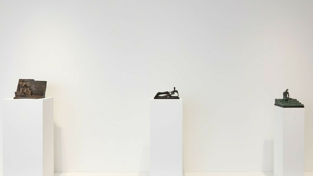 Henry Moore, Exhibition view. Courtesy of Davidson Gallery