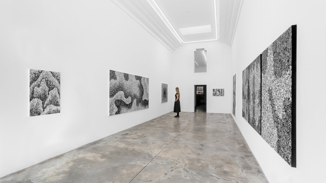 Installation view: Ava McDonough, All I Hear Is the Symphony. Courtesy of Lowell Ryan Projects