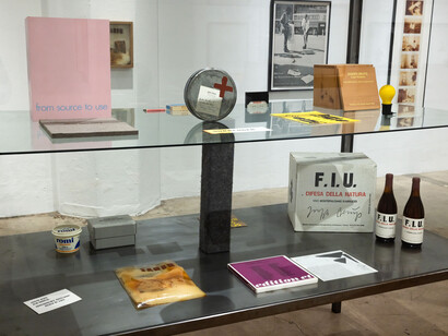 Joseph Beuys, Potential goods, exhibition view. Courtesy of Track 16