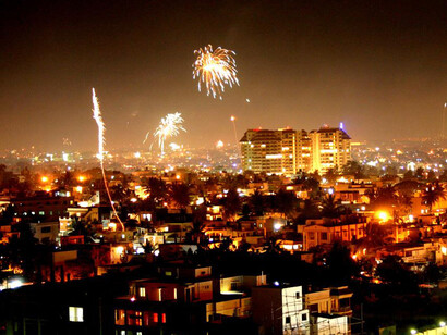 Diwali Sky at Delhi