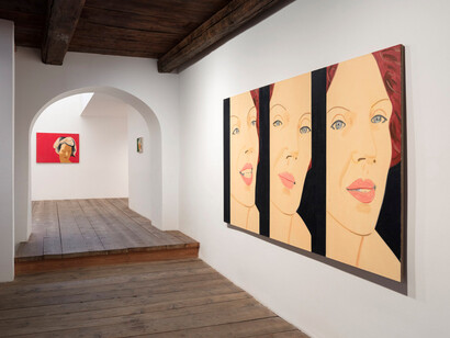 Alex Katz. Courtesy of Galleria Monica De Cardenas
