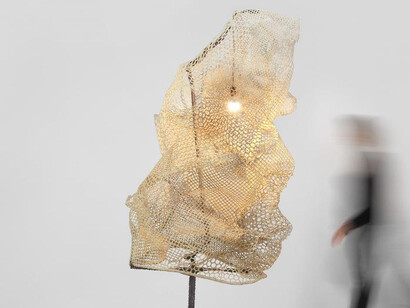 Nacho Carbonell, FLOOR LAMP CONCRETE BASE 6 | 2016. Courtesy of Carpenters Workshop Gallery