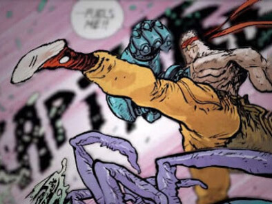 "Murder Falcon", graphic novel. Questa figura, alleata di Jake nella breve ma intensa battaglia contro l’entità manifestatasi nel piccolo appartamento di città, per poter combattere necessita che Jake imbracci e suoni la propria amata chitarra