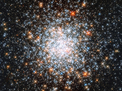 Cúmulo estelar. Foto: Hubble