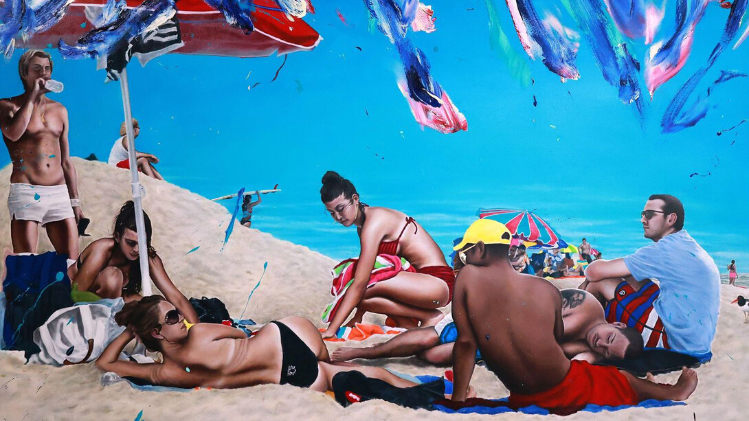 Maxwell Stevens, Surfside (detail). Courtesy of Onetwentyeight