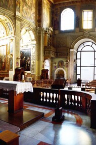 Roma, Basilica dei Santi Cosma e Damiano, L’interno della Basilica, ph. Luca Cavallari