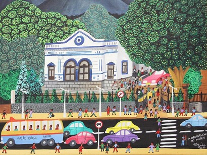 Pintura de Alba Cavalcanti
