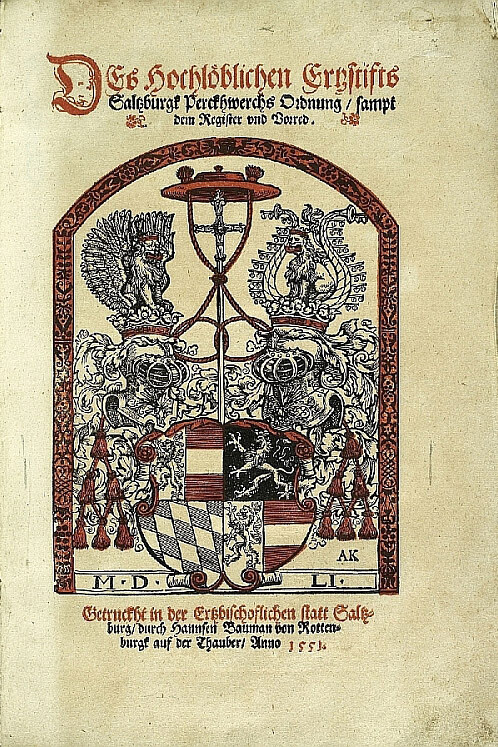 Manuscripts and Printed Works. Courtesy of Salzburg Museum