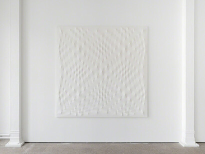 Carl Andre & Enrico Castellani. Courtesy of Gallery Greta Meert