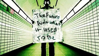 Poesía en una estación de metro