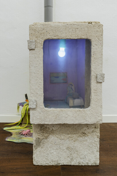 Giuliana Rosso, Dream House, 2023, mixed media, variable dimensions, unique edition. Courtesy the artist and The Address Gallery