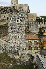 Rabati Castle in Akhaltsikhe, Georgia, offers a glimpse into the region's rich history and architectural splendor