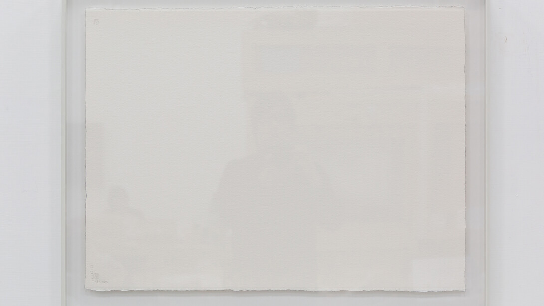 Lai Chih-Sheng     ‘Drawing paper’
2012
Signed and dated/numbered behind the paper by the artist
Watercolor paper, pencil
Paper: 57.6 x 76.8 cm Frame: 69 x 87 cm. Image courtesy of Edouard Malingue Gallery