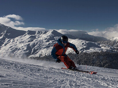 The daunting ski slopes of Davos