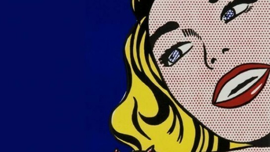 Roy Lichtenstein, Girl, 32.5 x 36cm, lithograph on paper, 1963