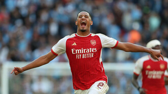 William Saliba, défenseur central du FC Arsenal FC