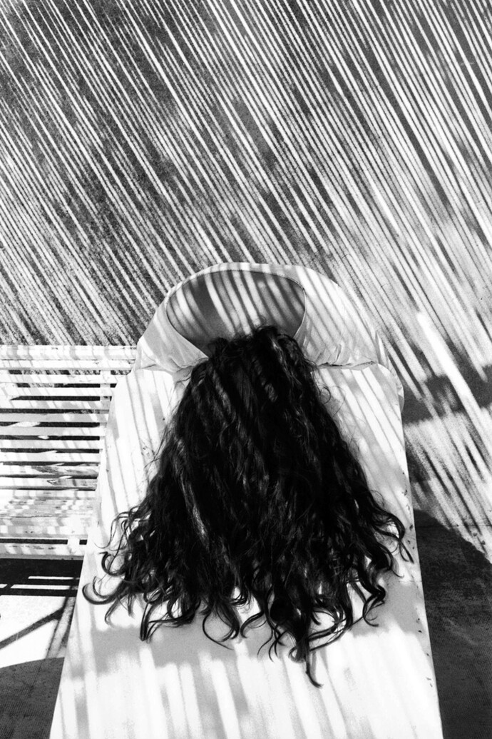 Pino Guidolotti, Capelli neri, Aix en Provence, 1982