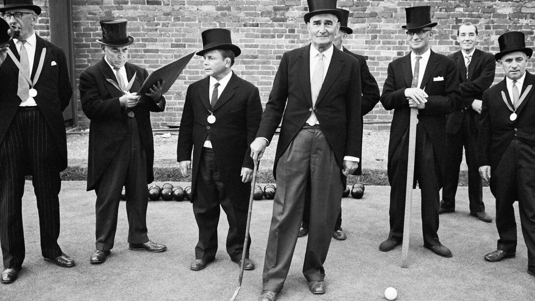 - Tony Ray-Jones, Knights of the Green, Southampton, 1965. Courtesy of National Media Museum collection

