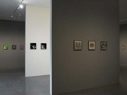 Lucas Samaras, Exhibition view. Courtesy of Pace Gallery