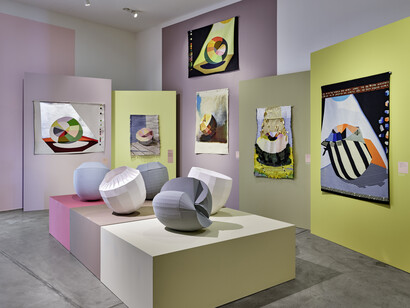 Hella Jongerius, Whispering things, ausstellungsansicht. Mit freundlicher genehmigung des Vitra Design Museums