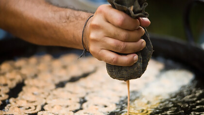 Jalebi is an Indian sweet and quite frankly very delicious