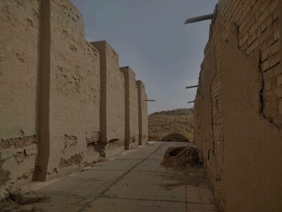 Archeological site in Babylon, Iraq