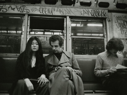 Joni Sternbach, The Passengers (CC153), CA. 1975, Gelatin silver print, 9 ½ x 12 ¾ inches