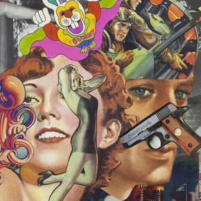Keiichi Tanaami, Untitled (collagebook 7_60), circa 1971. Courtesy of Karma, International and the Institute of Contemporary Art, Miami