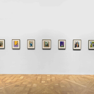 Noah Davis, Ancient reign, exhibition view. Courtesy David Zwirner