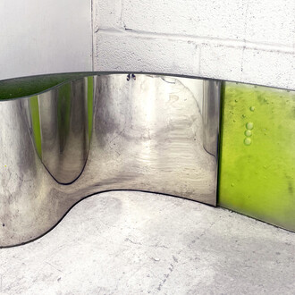 Carrie Yamaoka, 68 by 12 (green) redux (detail), 2009/2025. Courtesy of Hamburger Kunsthalle