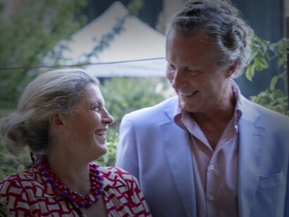 Sabina Corsini e Neri Torrigiani Organizzatori Artigianato e Palazzo. Ph Juri Ciani