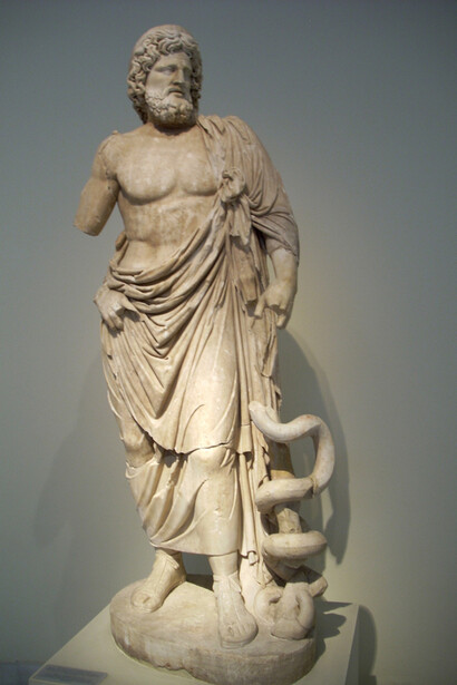 Statua di Asclepio