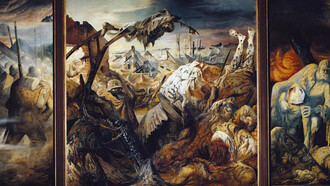 Otto Dix, La guerra (detalle), 1932