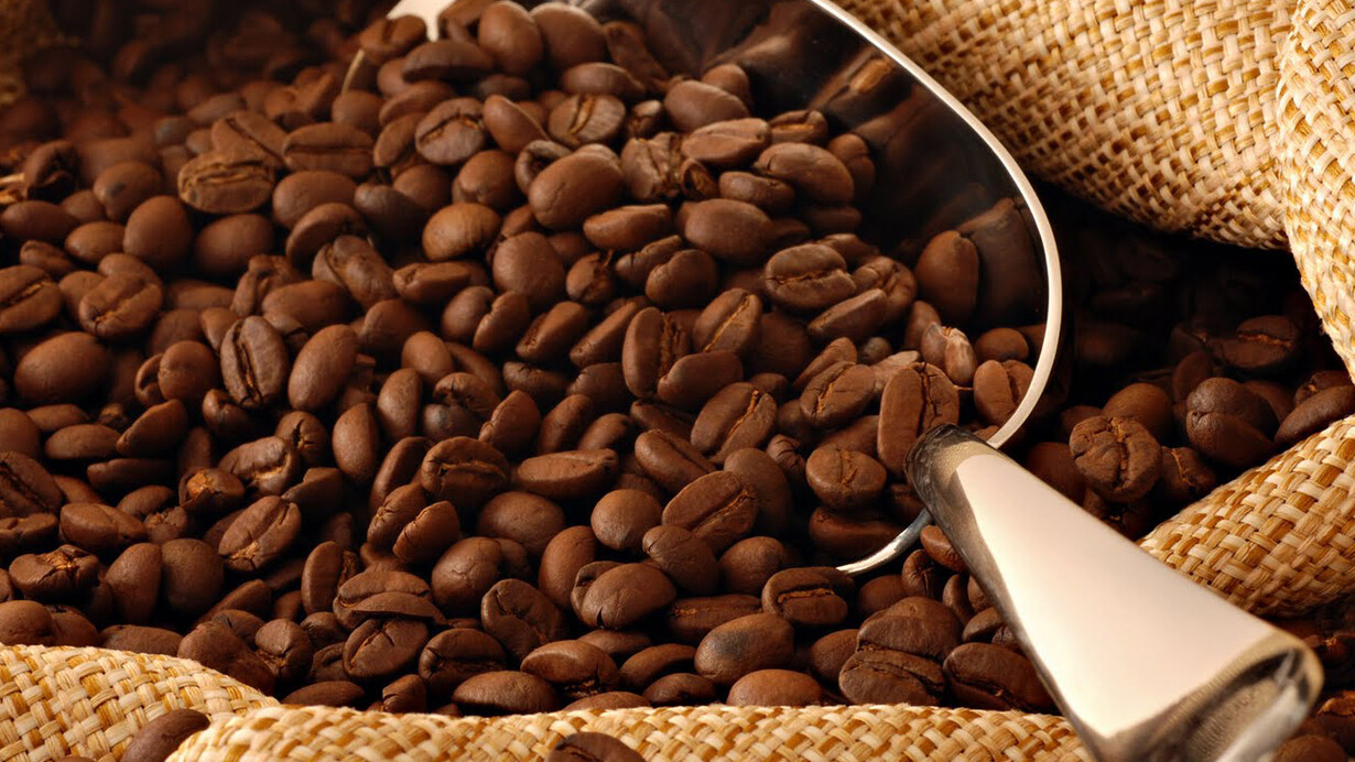 Granos de café colombiano