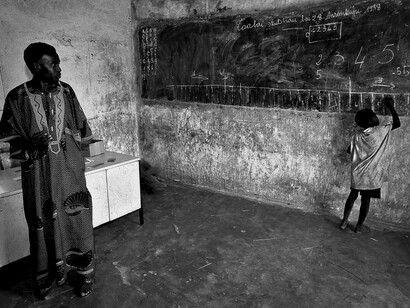 The school, foto Sergio Pessolano