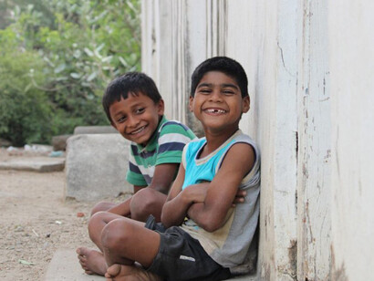 Niños en situación de pobreza