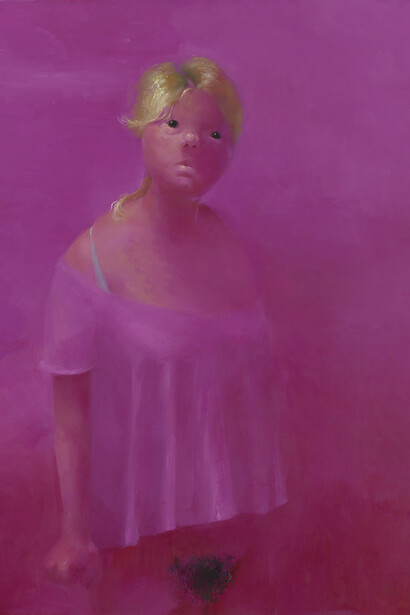 Lisa Yuskavage, The Ones That Don't Want To_ Bad Baby, 1991. Private Collection. Courtesy the artist and David Zwirner, New York, London