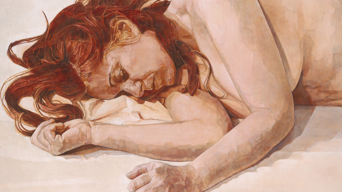 Yossi Mark, Night, 2010-2014, oil on canvas, 65.5 x 89 cm