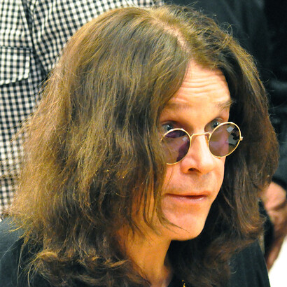 Ozzy Osbourne signing copies of his autobiography I Am Ozzy at Borders in Center City, Philadelphia, on January 27, 2010