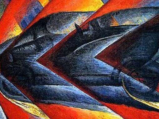 Luigi Russolo, “Dinamismo dell'automobile”
